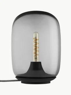 Mondgeblazen LED tafellamp Acorn, dimbaar