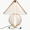 Mondgeblazen LED tafellamp Fragile, dimbaar