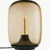 Mondgeblazen LED tafellamp Acorn, dimbaar