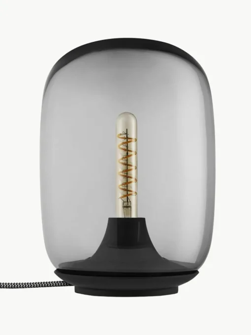 Mondgeblazen LED tafellamp Acorn, dimbaar