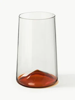 Mondgeblazen longdrinkglas Hadley, 4 stuks