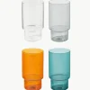 Mondgeblazen longdrinkglas Gustave, 4 stuks