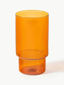 Mondgeblazen longdrinkglas Gustave, 4 stuks