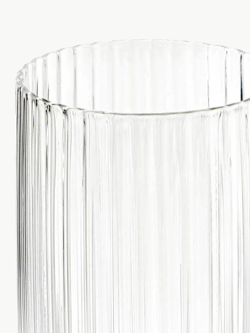 Mondgeblazen longdrinkglas Aleo, 4 stuks