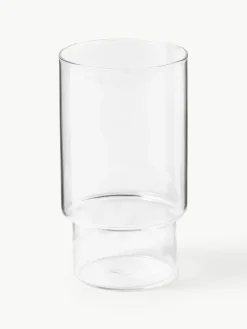 Mondgeblazen longdrinkglas Gustave, 4 stuks