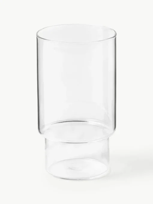 Mondgeblazen longdrinkglas Gustave, 4 stuks