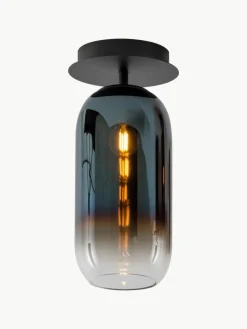 Mondgeblazen plafondlamp Gople