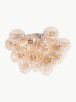 Mondgeblazen plafondlamp Gross met glazen bollen