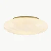 Mondgeblazen plafondlamp Twist, Ø 35 cm