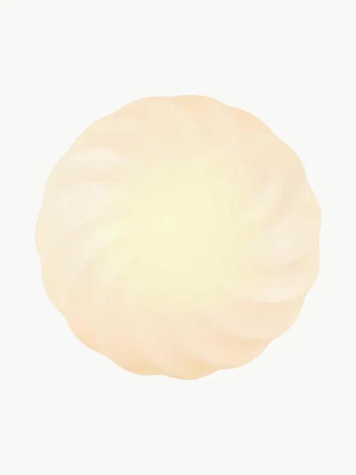 Mondgeblazen plafondlamp Twist, Ø 35 cm
