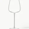 Mondgeblazen rode wijnglazen Wine Culture, 2 stuks