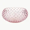 Mondgeblazen schaal Hobnail