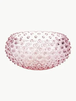 Mondgeblazen schaal Hobnail