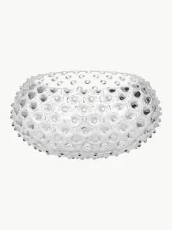 Mondgeblazen schaal Hobnail