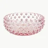 Mondgeblazen schaal Hobnail