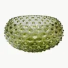 Mondgeblazen schaal Hobnail