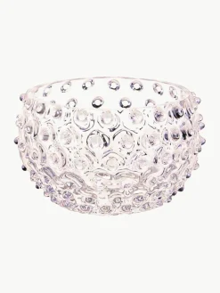 Mondgeblazen snackschalen Hobnail, 4 stuks