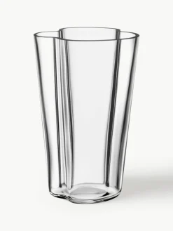 Mondgeblazen vaas Alvar Aalto, H 22 cm