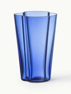 Mondgeblazen vaas Alvar Aalto, H 22 cm