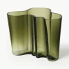 Mondgeblazen vaas Alvar Aalto, H 16 cm