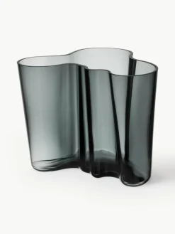 Mondgeblazen vaas Alvar Aalto, H 16 cm