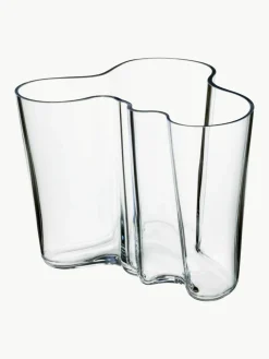 Mondgeblazen vaas Alvar Aalto, H 16 cm