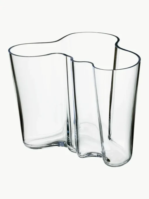 Mondgeblazen vaas Alvar Aalto, H 16 cm