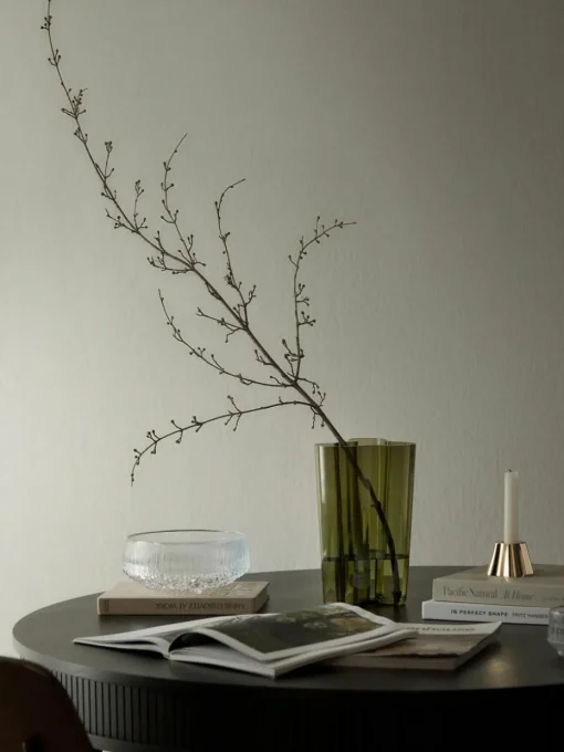 Mondgeblazen vaas Alvar Aalto, H 25 cm