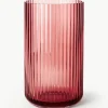 Mondgeblazen vaas Lyngby, H 25 cm