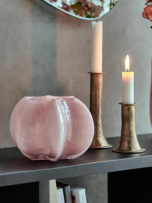 Mondgeblazen vaas Romantic, H 12 cm