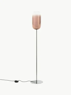 Mondgeblazen vloerlamp Gople