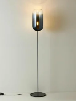 Mondgeblazen vloerlamp Gople