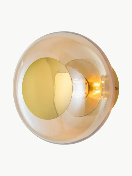 Mondgeblazen wandlamp Horizon