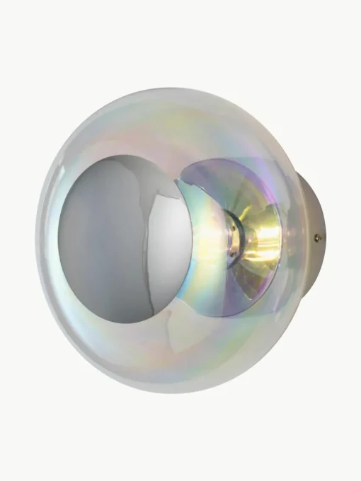 Mondgeblazen wandlamp Horizon