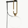Mondgeblazen wandlamp nh met stekker