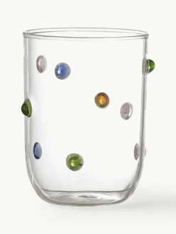 Mondgeblazen waterglas Thalia