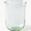 Mondgeblazen waterglazen Corsica, 6 stuks