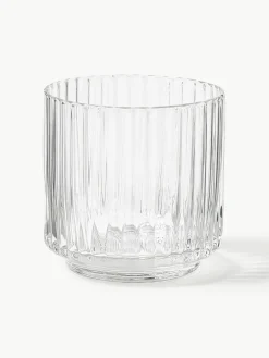 Mondgeblazen waterglazen Aleo, 4 stuks