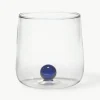 Mondgeblazen waterglazen Bilia van borosilicaatglas, 6 stuks