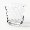 Mondgeblazen waterglazen Swirl, 4 stuks