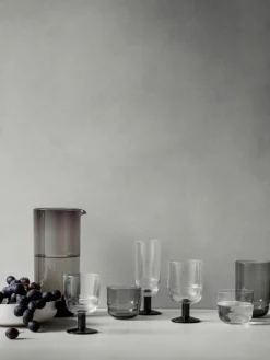 Mondgeblazen waterglazen Nordic Bistro, 4 stuks