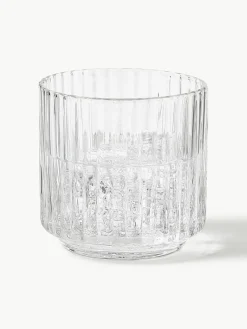 Mondgeblazen waterglazen Aleo, 4 stuks