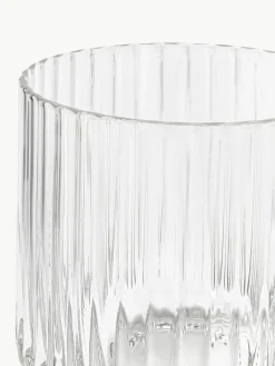 Mondgeblazen waterglazen Aleo, 4 stuks