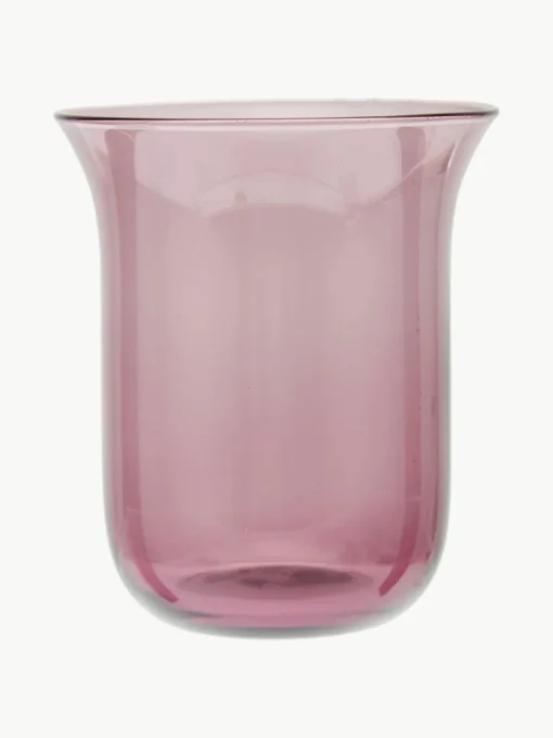 Mondgeblazen waterglazen Diseguale, set van 6