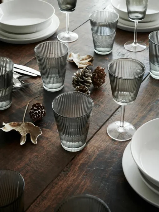 Mondgeblazen waterglazen Grand Cru, 4 stuks