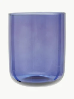Mondgeblazen waterglazen Diseguale, set van 6