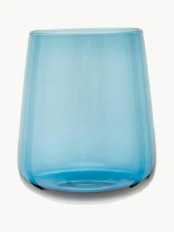 Mondgeblazen waterglazen Diseguale, set van 6