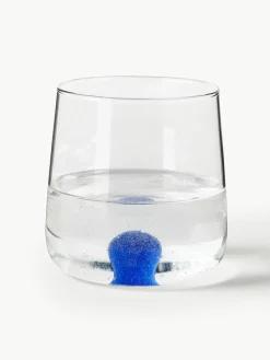 Mondgeblazen waterglazen Bilia van borosilicaatglas, 6-delig