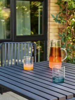 Mondgeblazen waterglazen Kiosk, 6 stuks