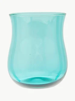 Mondgeblazen waterglazen Diseguale, set van 6
